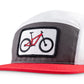 Mountain Bike 5 Panel Camp Hat