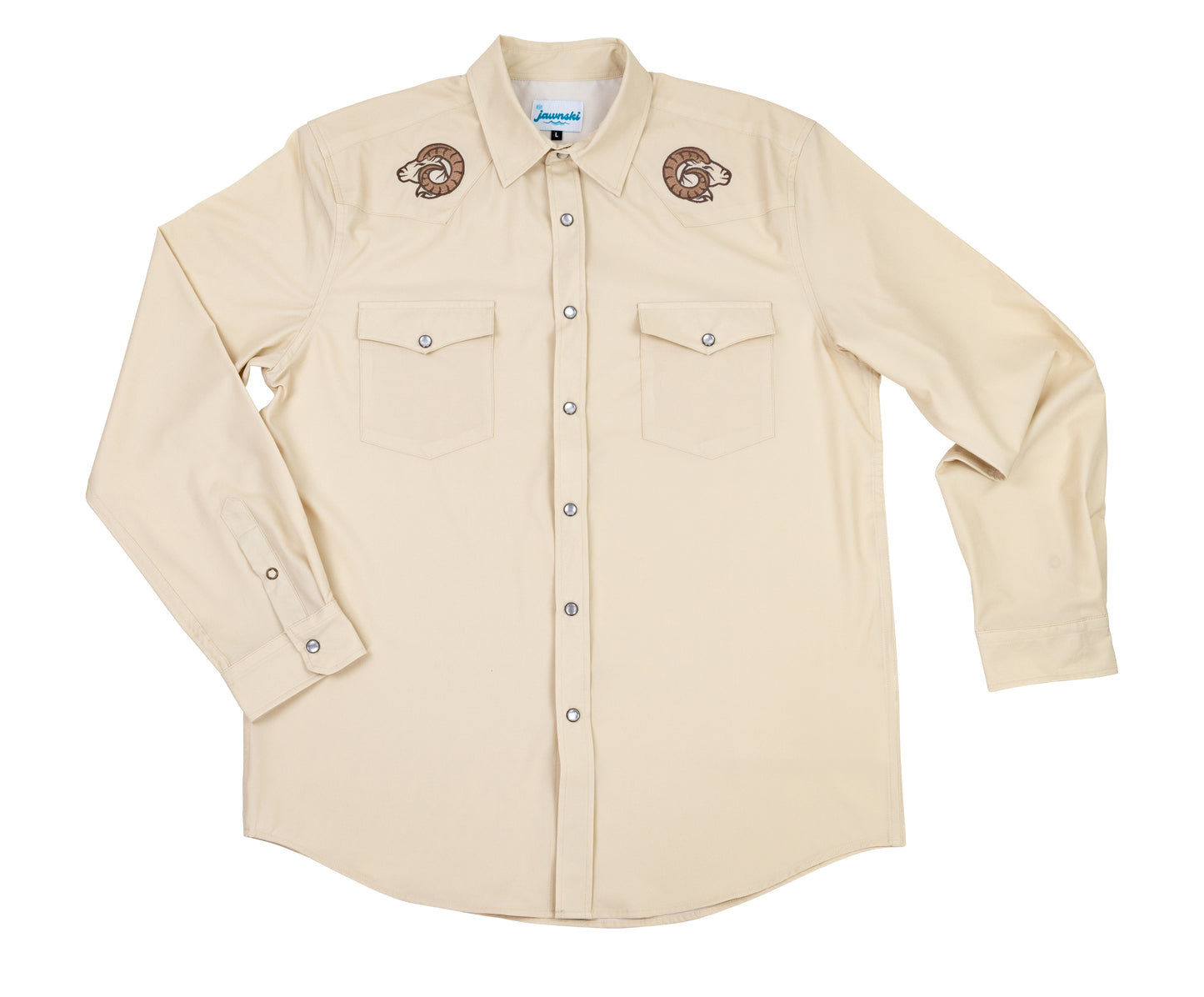 Ram Pearl Snap Western