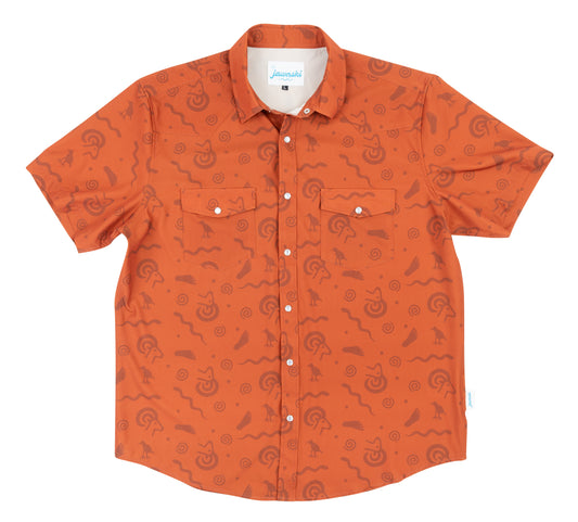 Snap Flow Shirt - Petroglyph